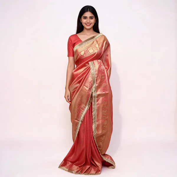 Banarasi_Tissue_Saree_With_Lace