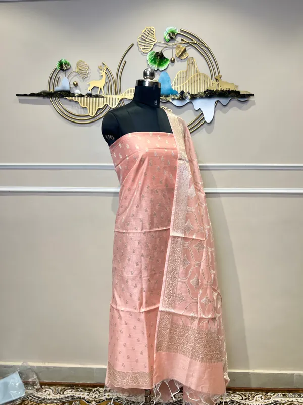 Peach_Woven_Suit_for_Women