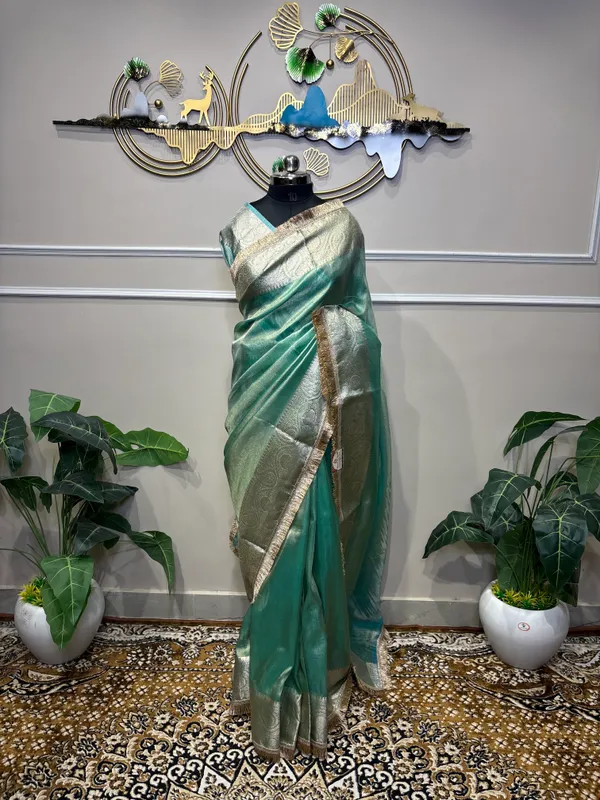 Banarasi_Tissue_Saree_With_Lace