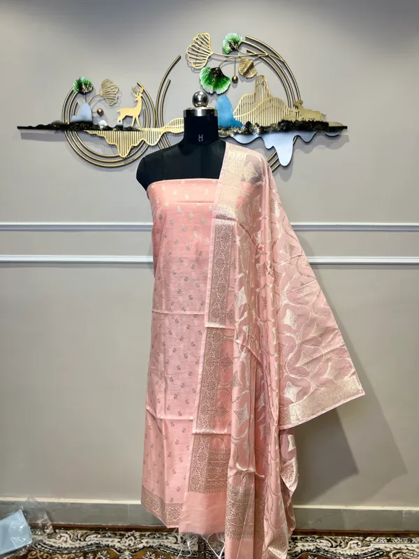 Peach_Woven_Suit_for_Women