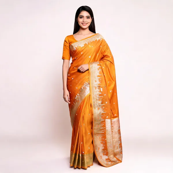 Pure_Mushroo_Silk_Banarasi_Ghaat_Saree