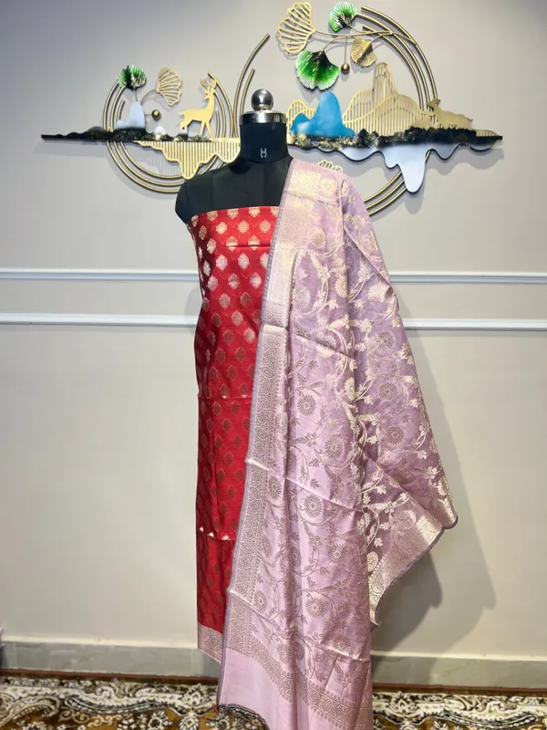 Lavender_Woven_Suit_for_Women