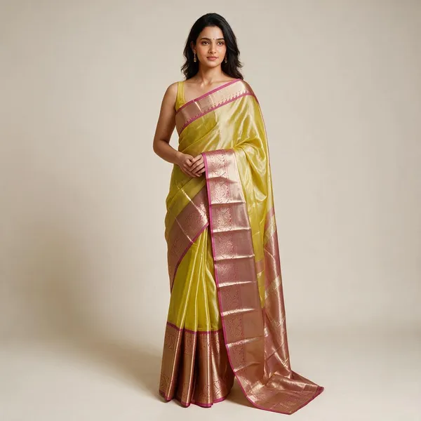 Banarasi_Soft_Tissue_Silk_Saree_with_Paithni_Boarder