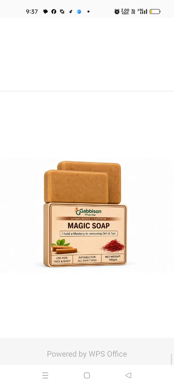 Gabbison_Pharma_Sandalwood_Saffron_Magic_Soap