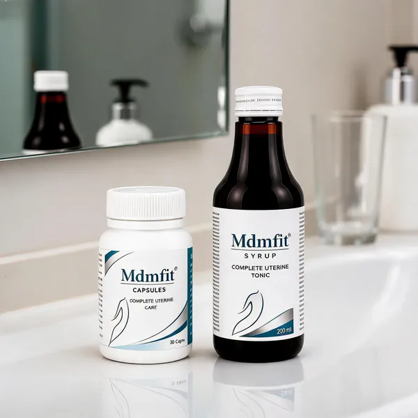 Mdmfit_Ashoka_Lodhra_Uterine_Tonic_Syrup_And_Capsules_-_Pack_of_2