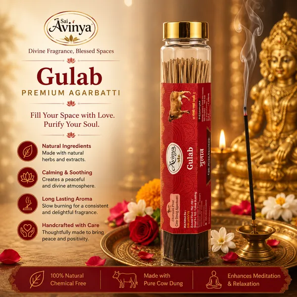 Sai_Avinya_Rose_Cow_Dung_Agarbatti_Pack_Of_3