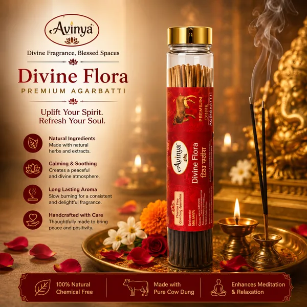 Sai_Avinya_Rose_,_Gau_Rudraksha_And_Brahma_Kamal_Cow_Dung_Agarbatti_Pack_Of_3