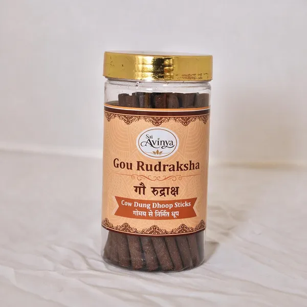 Sai_Avinya_Gau_Rudraksha_Earthy_Woody_Cow_Dung_Dhoop_Sticks_Pack_Of_3