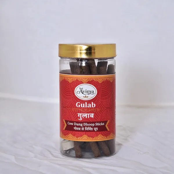 Sai_Avinya_Rose_Cow_Dung_Dhoop_Sticks_Pack_Of_3