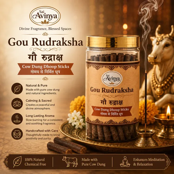 Sai_Avinya_Gau_Rudraksha_Cow_Dung_Dhoop_Sticks_Pack_Of_3