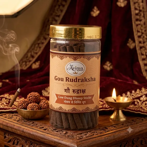 Sai_Avinya_Gau_Rudraksha_Cow_Dung_Dhoop_Sticks_Pack_Of_3