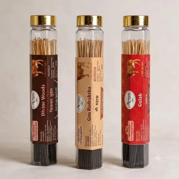 Sai_Avinya_Divine_Woods_Woody_,Earthy_Woody_&_Rose_Cow_Dung_Incense_Sticks_Pack_Of_3