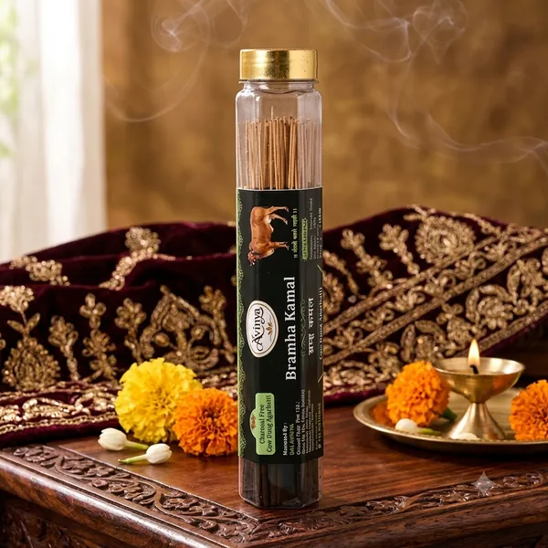Sai_Avinya_Brahma_Kamal_Cow_Dung_Agarbatti_Pack_Of_3