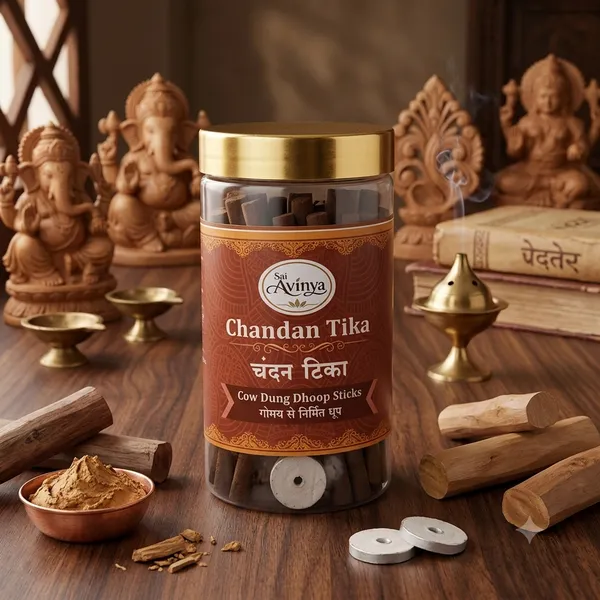 Sai_Avinya_Chandan_Tika_Cow_Dung_Dhoop_Sticks_Pack_Of_3