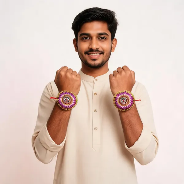 Sidharth_Enterprises_Ad_Stone_Rakhi_Purple_And_Pink_-_Pack_of_2