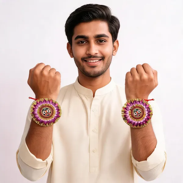 Sidharth_Enterprises_Ad_Stone_Rakhi_Purple_And_Pink_-_Pack_of_2