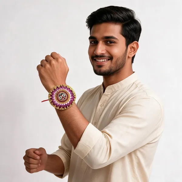 Sidharth_Enterprises_Ad_Stone_Rakhi_Purple_And_Pink_-_Pack_of_2