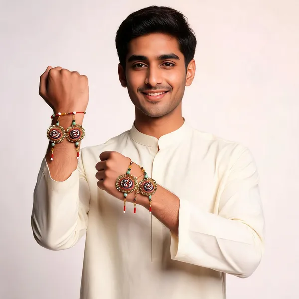 Sidharth_Enterprises_Ad_Stone_Rakhi_Multicolour_-_Pack_of_3
