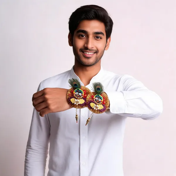 Sidharth_Enterprises_Ad_Stone_Rakhi_Multicolour_-_Pack_of_2