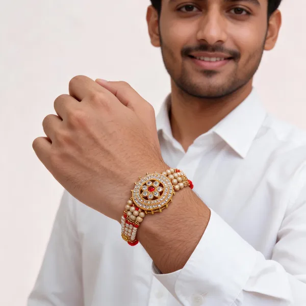 Sidharth_Enterprises_Ad_Stone_Rakhi_Multicolor
