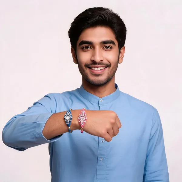 Sidharth_Enterprises_Ad_Stone_Rakhi_Blue_Pink_Yellow_-_Pack_of_2