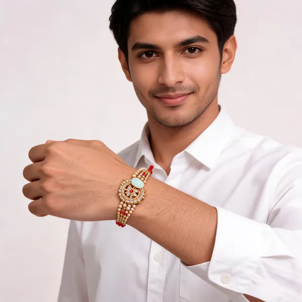 Sidharth_Enterprises_Ad_Stone_Rakhi_Multicolor