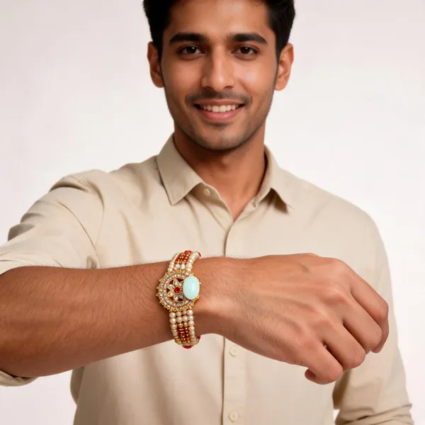 Sidharth_Enterprises_Ad_Stone_Rakhi_Multicolor