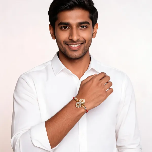 Sidharth_Enterprises_Ad_Stone_Rakhi_Red_&_Gold