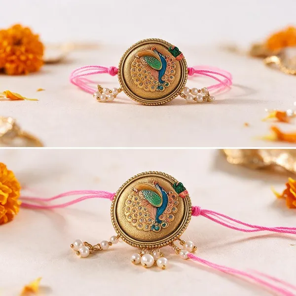 Sidharth_Enterprises_Ad_Stone_Multicolour_Rakhi_-_Pack_of_4