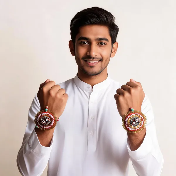 Sidharth_Enterprises_Ad_Stone_Multicolour_Rakhi_-_Pack_of_2
