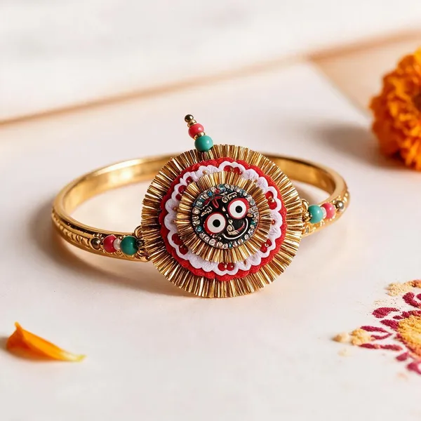 Sidharth_Enterprises_Ad_Stone_Multicolour_Rakhi_-_Pack_of_2
