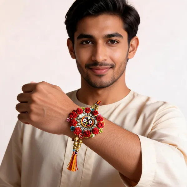Sidharth_Enterprises_Ad_Stone_Rakhi_Multicolor