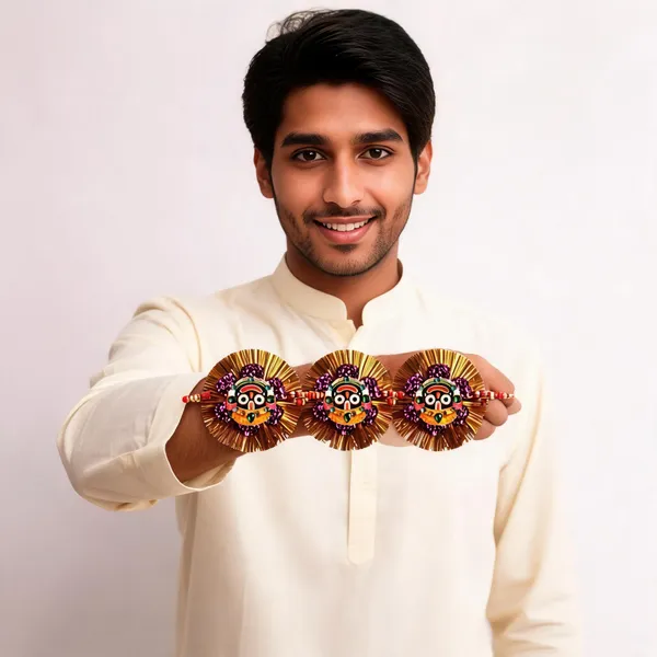 Sidharth_Enterprises_Ad_Stone_Rakhi_Multicolour_-_Pack_of_3