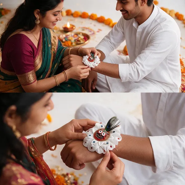Sidharth_Enterprises_Ad_Stone_Rakhi_White_-_Pack_of_2
