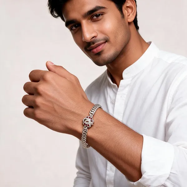 Sidharth_Enterprises_Ad_Stone_Rakhi_Multicolour_-_Pack_of_4