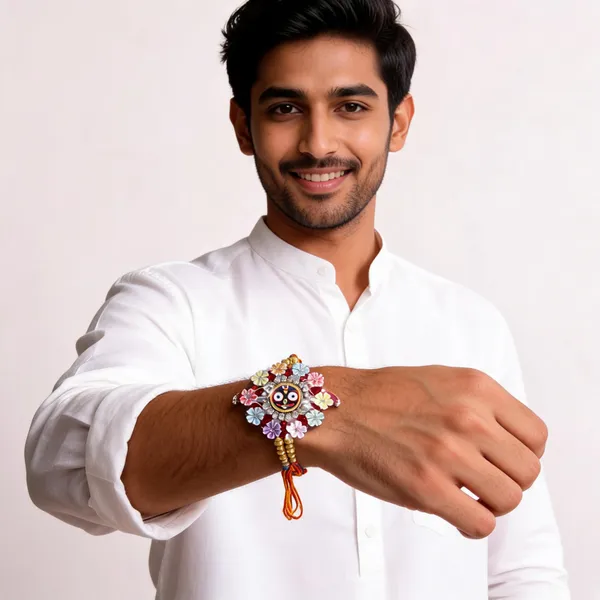 Sidharth_Enterprises_Ad_Stone_Rakhi_Multicolor