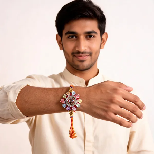 Sidharth_Enterprises_Ad_Stone_Rakhi_Multicolor