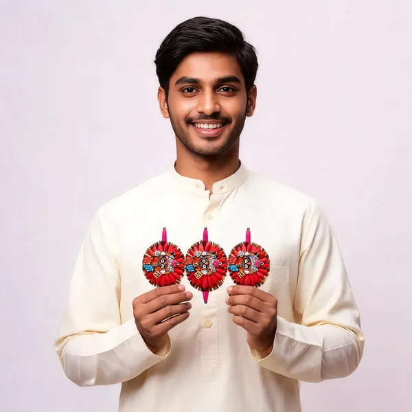 Sidharth_Enterprises_Ad_Stone_Rakhi_Multicolour_-_Pack_of_3