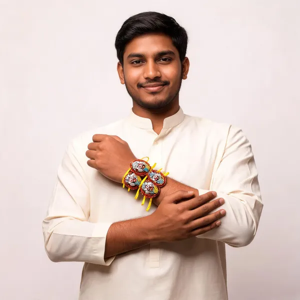 Sidharth_Enterprises_Ad_Stone_Rakhi_Multicolour_-_Pack_of_3