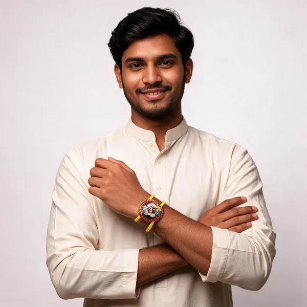Sidharth_Enterprises_Ad_Stone_Rakhi_Multicolour_-_Pack_of_3