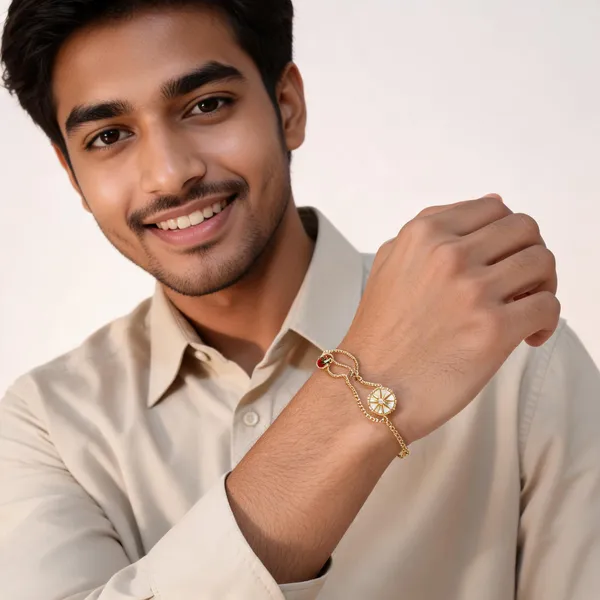 Sidharth_Enterprises_Ad_Stone_Rakhi_Multicolor