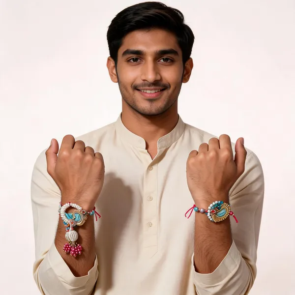 Sidharth_Enterprises_Ad_Stone_Rakhi_Multicolor