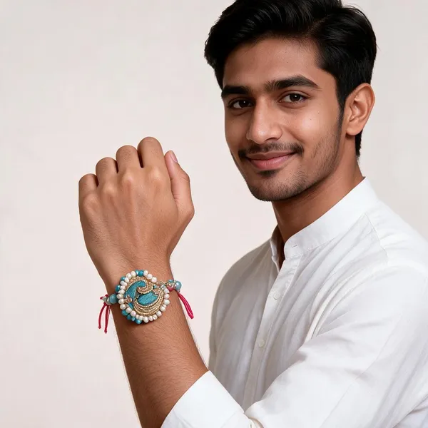 Sidharth_Enterprises_Ad_Stone_Rakhi_Multicolor