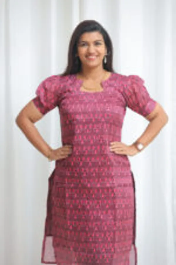 Cherry_Ikat_Puff_Sleeve_Kurti_In_Wine_Red_For_Everyday_Chic