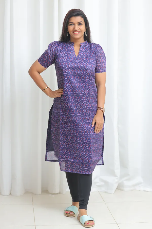 Purple_Dusk_Silk_Organza_Kurti_With_Soft_Ikat_Hues