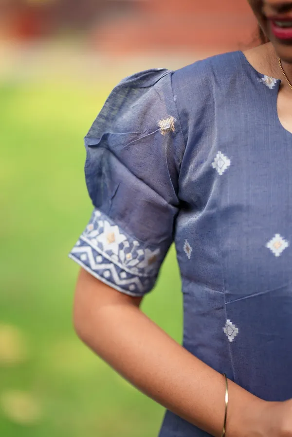 Bluemist_Cotton_Kurti_Set