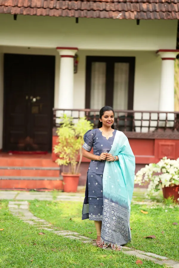 Bluemist_Cotton_Kurti_Set