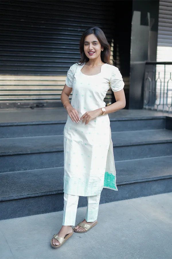Ivory_Mint_Handloom_Co_Ord_Set