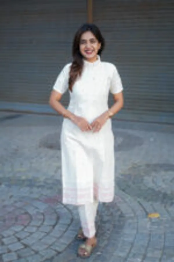 Ivory_Pink_Handloom_Co_Ord_Set