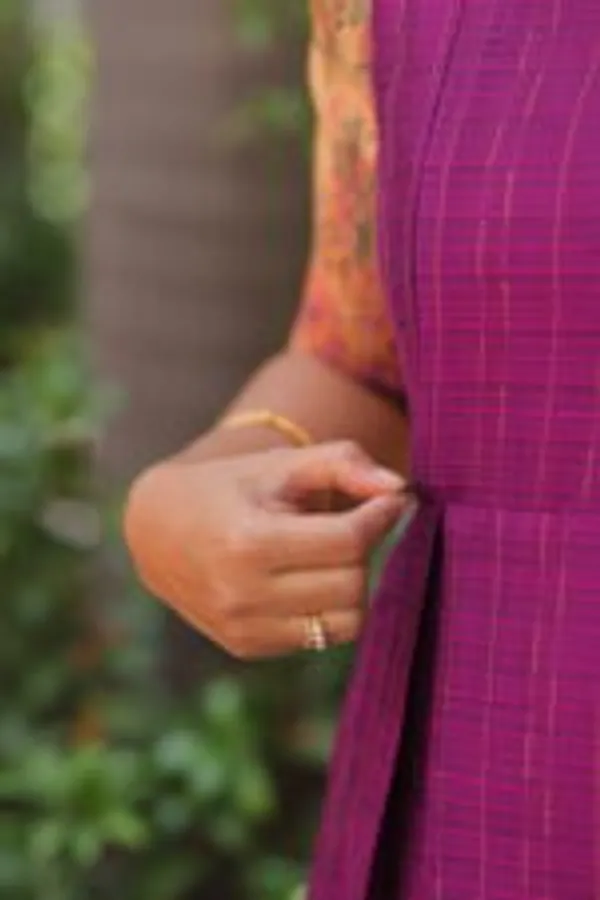 Wine_Purple_Striped_Cotton_Maternity_Maxi_Dress_Stylish_Comfort_Wear